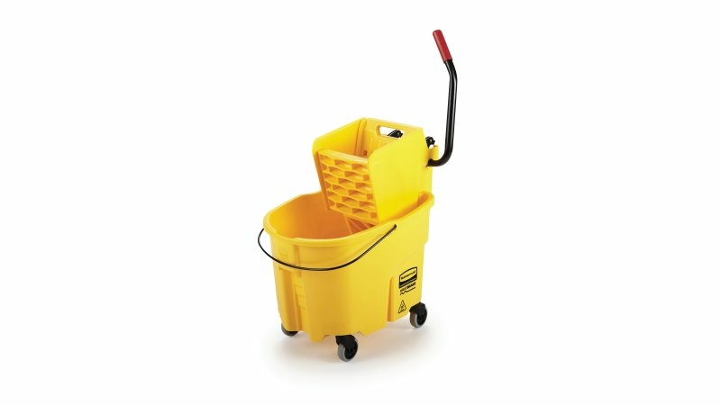 Wavebrake® Bucket/Wringer Combo 35 Qt Yellow Side Pres
